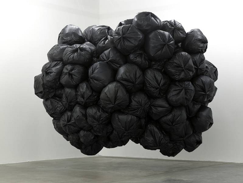 Dorota Buczkowska
Infection, 2008
helium filled black plastic bags, dimensions variable