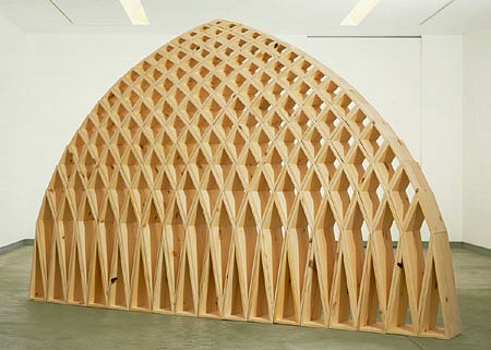 Benjamin Butler
Chamber, 2005
pine, 83 x 131 x 11 inches