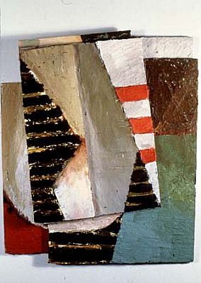 Sharon Butler
Buoy, 1988
oil on wood construction, 16 x 17 inches