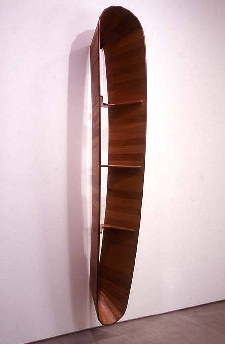 Cris Bruch
Cleave, 2006
mahogany, 118 1/2 x 21 x 19 inches