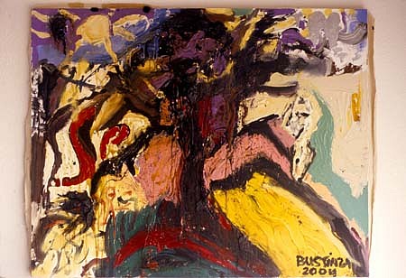 Alfredo Bustinza
Lucy 1, 2004
mixed media, 72 x 60 inches