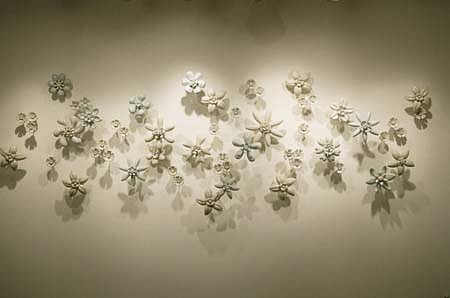 Nancy Blum
Flower Wall, 2000
ceramic, 60 x 172 x 12 inches