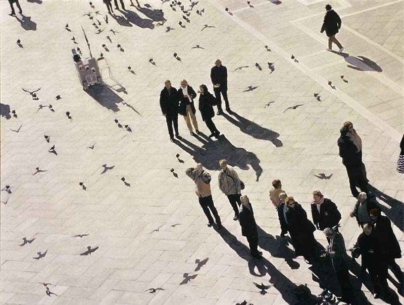 Rosalyn Bodycomb
Astor Place, 2006
oil on linen, 25 x 33 inches