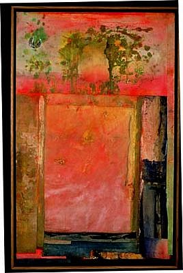 Frank Bowling
Camillelove (Pandora's) Box, 1997
acrylic on canvas, 62 1/2 x 39 1/2 inches