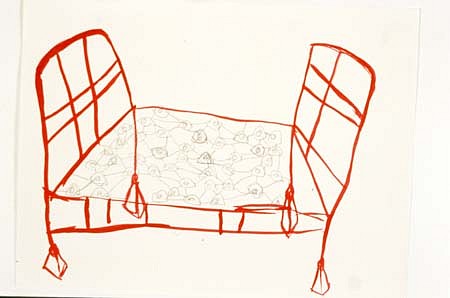 Nina Bachhuber
Untitled, 1999
ink and pencil on paper, 10 x 13 inches