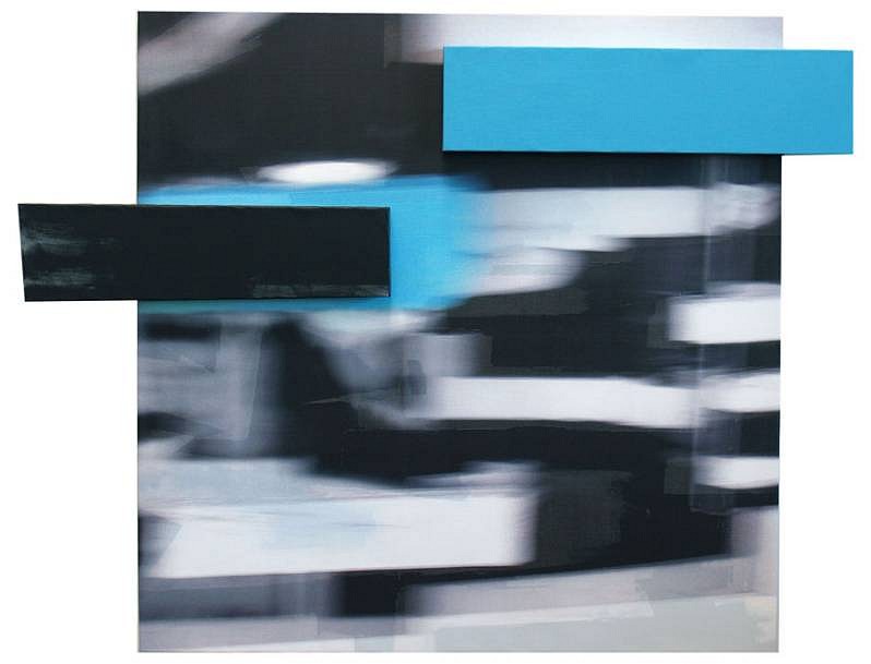 Javier Balda
Untitled, 2008
ink jet and collage on canvas, 200 x 240 x 15 cm