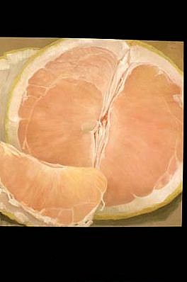 Illia Barger
Grapefruit 5, 1998
oil on linen, 78 x 78 inches