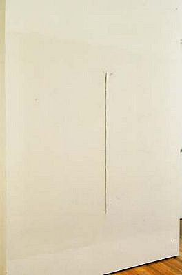 Jill Baroff
Not this not that, 1992
sheetrock, oil stick, paint, plaster, 72 x 72 inches
studio installation