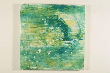 Peggy Bates
Clear Blue Estuary, 1996
acrylic and oil on canvas, 16 x 16 inches