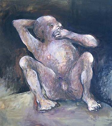 Miriam Beerman
Existential Man, 1974
oil on canvas, 58 x 52 inches