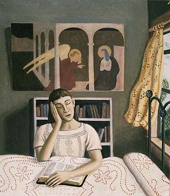 Richard Beerhorst
Morning Devotions, 1990
oil, 22 x 30 inches