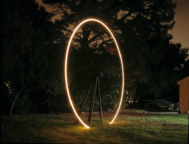 Christopher Bell
Untitled (Propeller), 2006
motor, wood, steel, lights, 19' high
kinetic sculpture