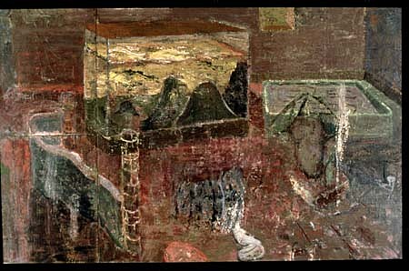Thomas Berding
Interior, 1991
oil on canvas, 60 x 95 1/2 inches