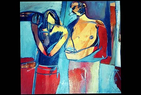 Malgorzata Adamczak
Do not let me say good bye, 2005
oil on canvas, 100 x 125 cm