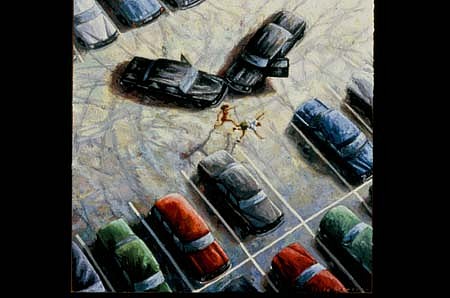 Bruce Ackerson
Parking Spot, 2004
oil on panel, 12 x 12 inches