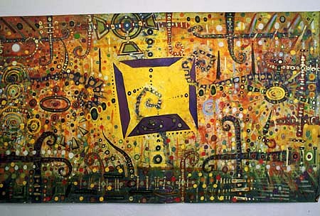 Stephen Alarid
Quantum Spectacle
oil on canvas, 64 x 46 inches