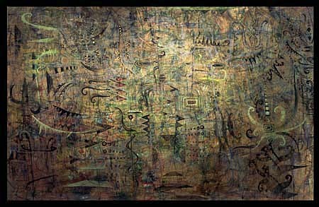 Stephen Alarid
Quantum Giant, 1996
oil, 121 x 84 inches