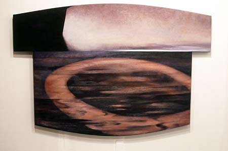 Serdar Arat
Untitled, 1991
acrylic on linen, 47 x 70 inches