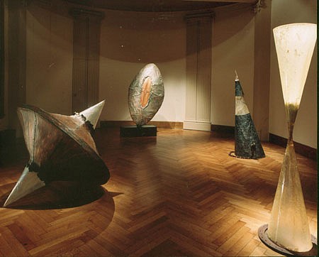 Claudia Aranovich
Works, 1996 - 2002
copper, fiberglass with resin, steel, wood, 150 x 225 cm