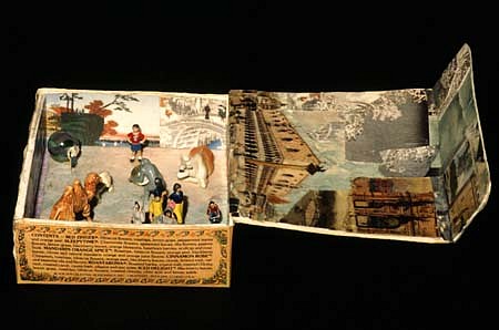 Sanda Aronson
Travel by North Light, 1988
mixed media, 6 1/2 x 12 x 4 inches
assemblage sculpture, view one