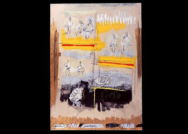 Laurence Gomez
Full Pocket, 2005
oil, oil stick, enamel, acrylic on canvas, 72 x 54 in.