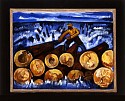 Arthur Hammer, Log Rolling
2005, oil on masonite