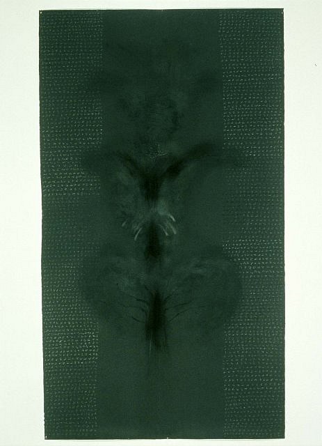 Rebecca Haseltine
Dark No. 10, 2002
charcoal, graphite on paper, 100 x 50 in.