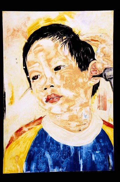 Patrick Harris
The Sick Child
oil on canvas, 59 x 41 in.