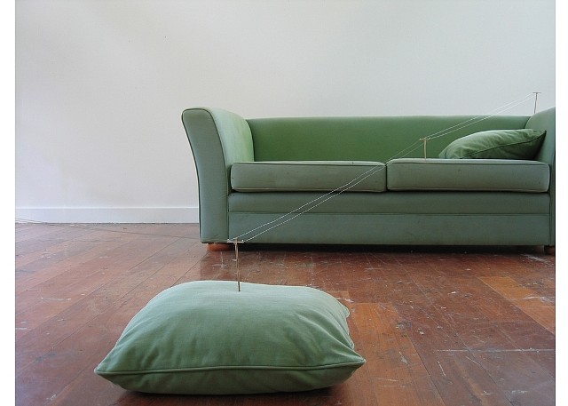 Kathryn Kenworth
Untitled, 2005
couch, wood, wire, dimensions variable
site based installation