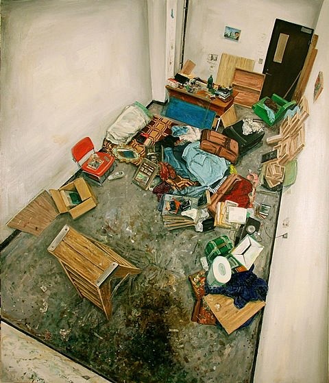 Amer Kobaslija
Janitor's Closet, 2006
oil on panel, 51 x 42 in.