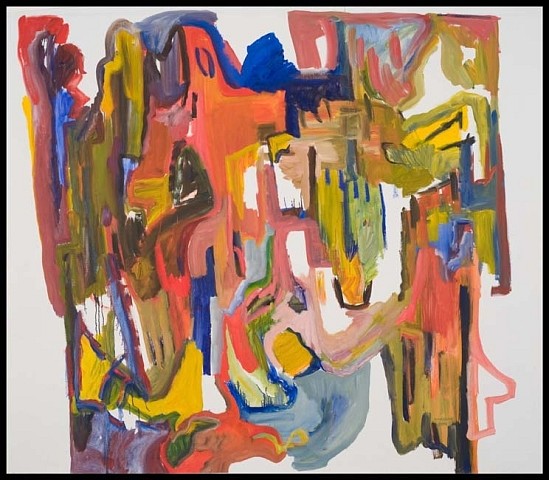 Gaetano LaRoche
My Abstraction, 2008
oil on unstretched linen, 75 x 85 in.