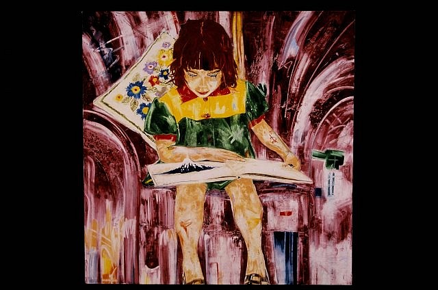 Patrick Harris
Girl Reading, 2003
oil on canvas, 59 x 58 in.
