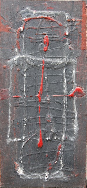 Tomasz Stando
Kompozycje 2, 2008
mixed media, board, 28 x 45 cm