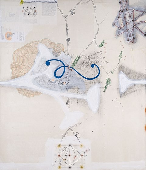 Terry Thompson
Passage, 2008
mixed media on paper and canvas, 140 x 120 cm