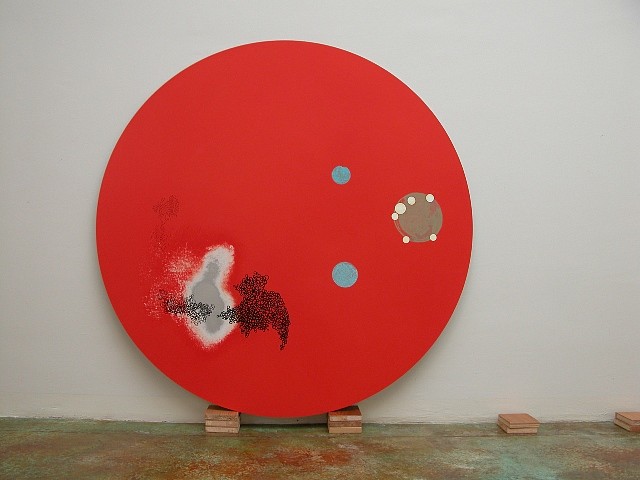 Fernando Garcia Correa
120/5, 2009
acrylic on alucobond, 47.24 inches in diameter