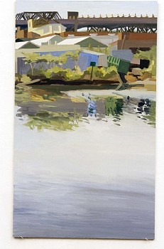 Elizabeth O&#039;Reilly - Rooftops and Containers, 3rd St.