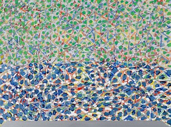 Richmond Burton - Horizon - Bright Green/Blue