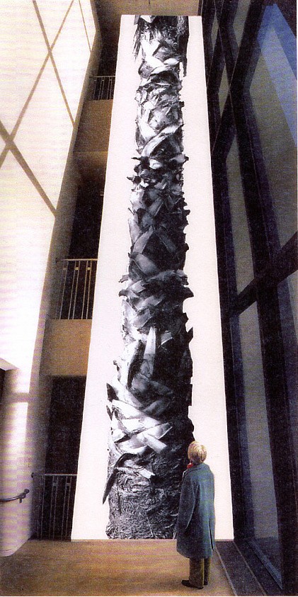 Sandra Allen
Warrior, 2007
pencil on paper, 444 x 80 in.