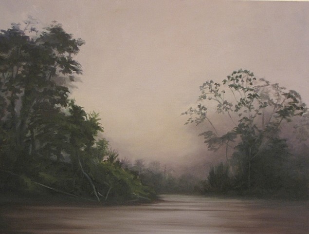 Carrie-Ann Bracco
Madre de Dios, Tributary, 2009
oil on panel, 12 x 16 in.