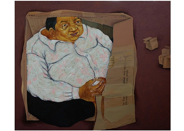 Mrinal Dey
Sweet Home, 2008
acrylic on canvas, 60 x 72 in.