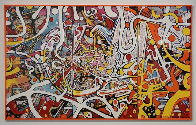 Walter Redinger
Infinity, 1998-2007
various paint media on panel, 8 x 19 in.