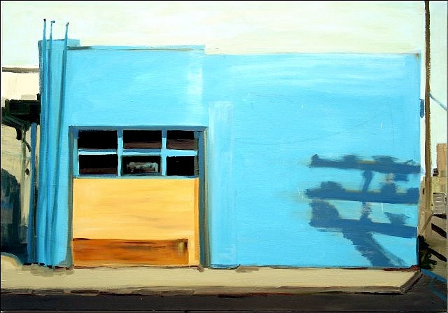 Nancy Mitchnick
Blue Garage, 2009
oil on canvas, 39 x 50 in.