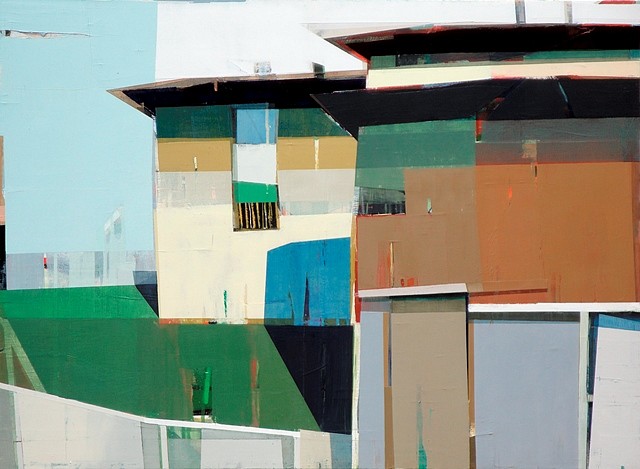 Siddharth Parasnis
Two Stories House With a Backyard, 2011
oil on canvas, 38 x 52 in.