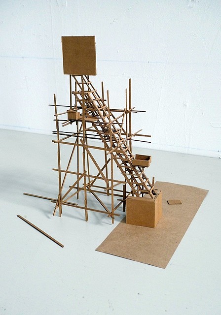 Michael Ashkin
Untitled (Empty Podium), 2011
cardboard, 16 x 14 x 15 in.