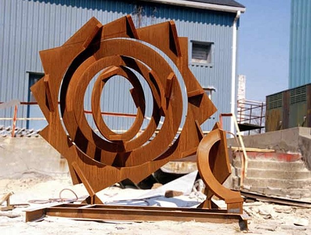Joel Perlman
Nantucket, 2002
steel, 132 x 144 x 84 in.