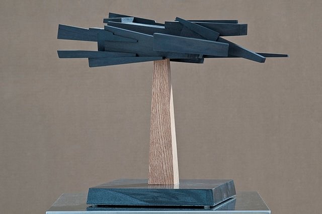 Curtis K. LaFollette
Aeronautica #1, 2012
fabricated wood, 5 1/2 x 18 x 15 in.