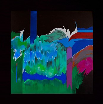 Sonia Gechtoff -&nbsp;Garden, Wave and Waterfall