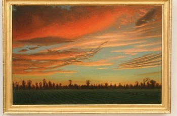 John Beerman - Red Clouds, Claremont 2