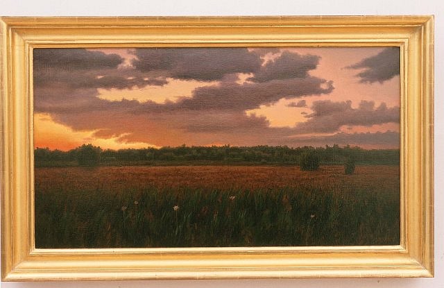 John Beerman
Wisconsin Sunrise, 1996
oil on canvas, 20 1/2 x 33 1/2 in.
