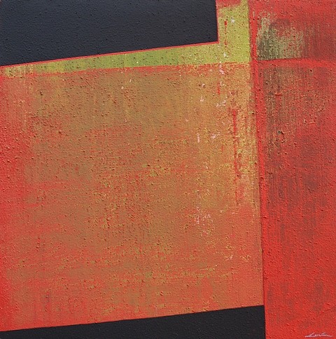 Silvia Lerin
Rojo en transparencia sobre verde, 2008
mixed media on canvas, 16 7/50 x 16 7/50 in.